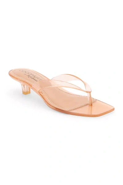 Matisse Margo Thong Kitten Heel Sandals In Multi