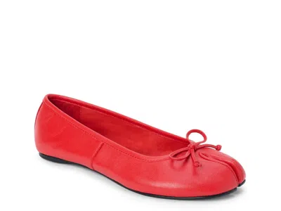 Matisse Mason Split Toe Ballet Flat In Blue