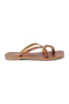 Matisse Melborne Strappy Toe-ring Sandals In Brown