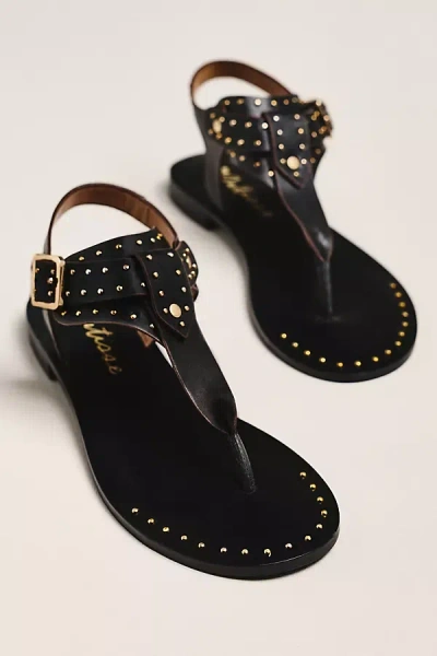 Matisse Mona T-strap Sandals In Black