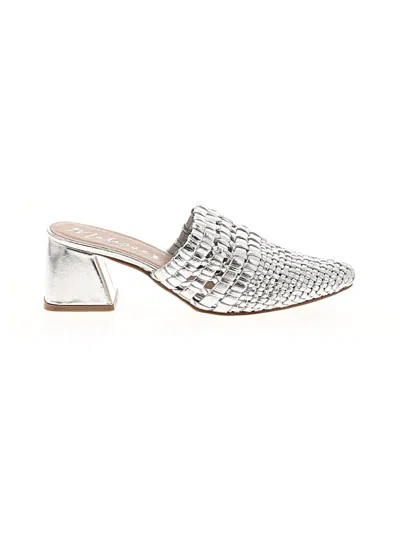Pre-owned Matisse Mule/clog In Silver