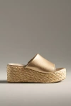 Matisse Nantucket Mule Heels In Gold