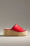 Matisse Nantucket Mule Heels In Red