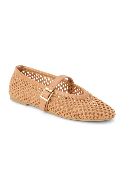 Matisse Nolita Mary Jane Flats In Brown