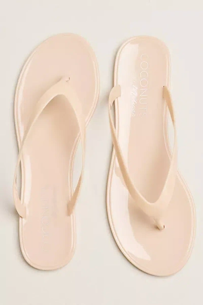 Matisse Olsen Jelly Thong Sandals In Pink