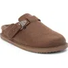 Matisse Portland Faux Fur Clog In Brown
