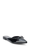 Matisse Reggie Pointed Toe Mule In Black