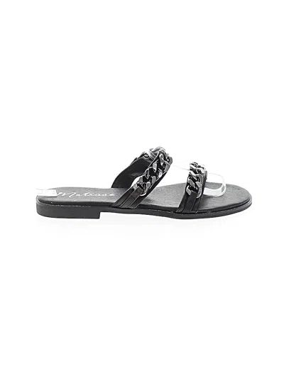Pre-owned Matisse Sandals In Black