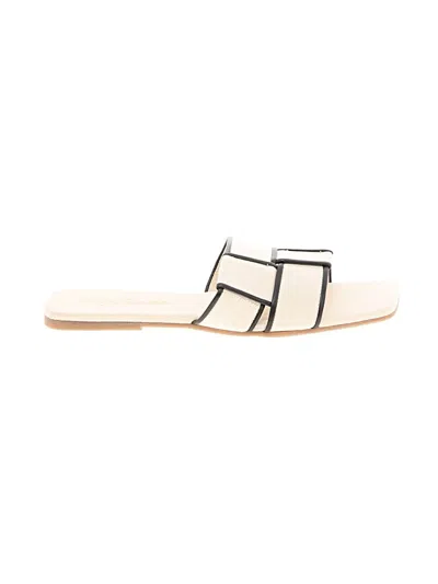 Pre-owned Matisse Sandals In Ivory