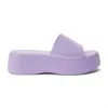 MATISSE SOLAR PLATFORM SANDAL IN LILAC