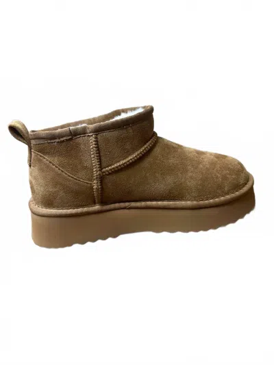 Matisse Storm Ankle Boot In Brown