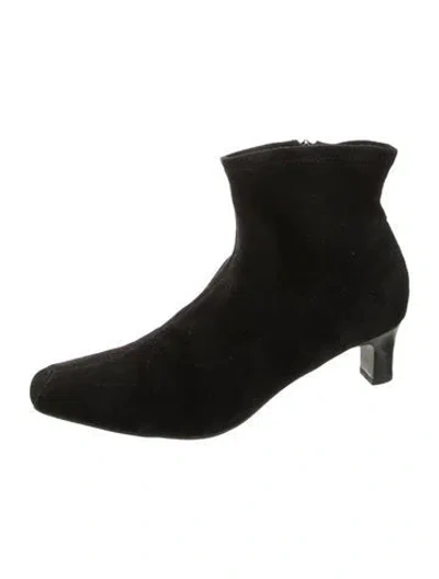 Pre-owned Matisse Suede Boots In Black