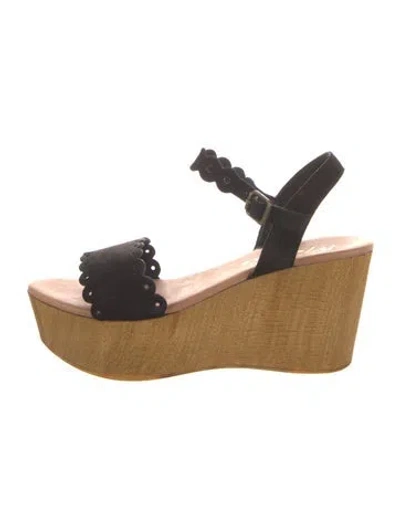 Pre-owned Matisse Suede Sandals In Brown