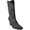 Matisse Twain Studded Western Boot In Black