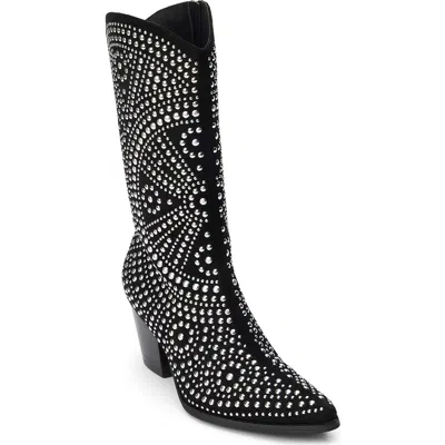 Matisse Twain Studded Western Boot In Black