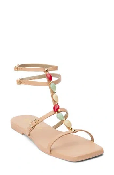 Matisse Verona Ankle Strap Sandal In Natural