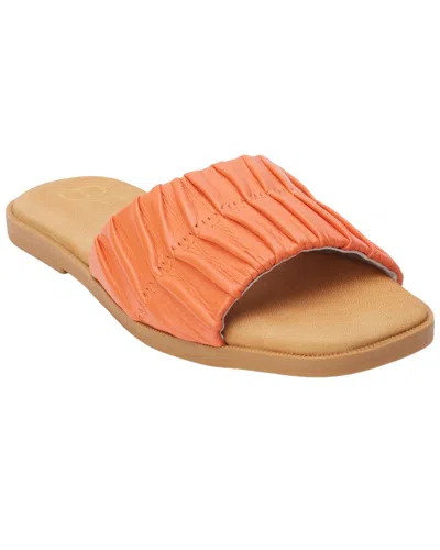 Matisse Viva Leather Sandal In Orange