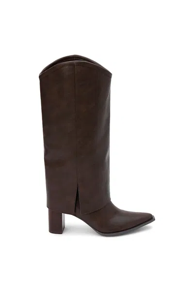 Matisse Walker Foldover Riding Boots In Yellow