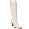 Matisse Women's Aden Tall Boot With Heel In White In White
