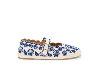 Matisse Women's Ariana Flat In Blue Seashell