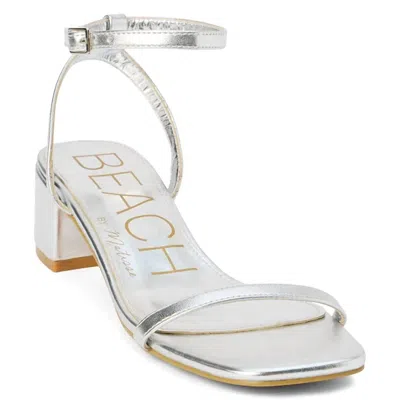 Matisse Women's Belle Heeled Sandals In Silver