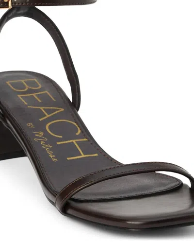 Matisse Women's Belle Strappy Sandals In Dark Brown