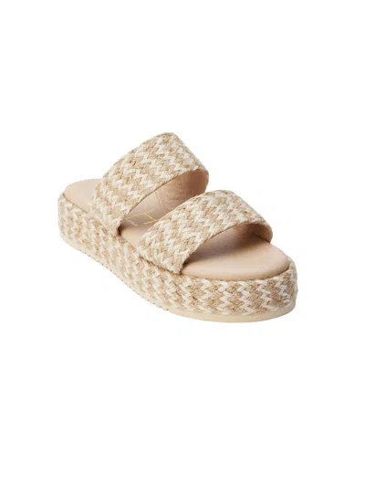 Matisse Women's Borderline Platform Sandal In Natural Multi In Pink