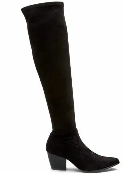 Matisse Women's Broadway Block Heel Over The Knee Boot In Black