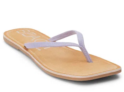 Matisse Women's Bungalow Sandal In Lavender Lizard In Multi
