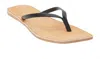 Matisse Women's Bungalow Thong Sandal In Black In Black
