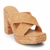 Matisse Women's Caravan Platform Heels In Cogniac In Multi
