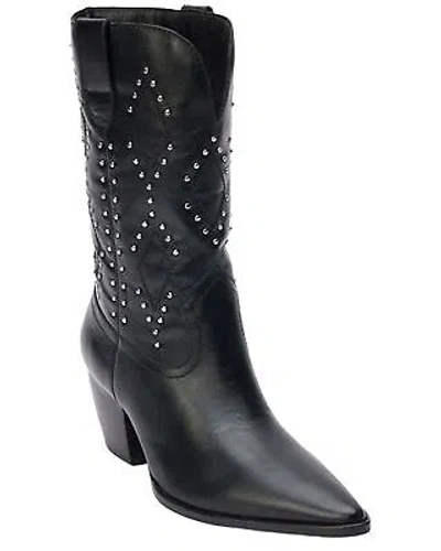 Pre-owned Matisse Women's Cascade Western Boot - Pointed Toe Black 9 1/2 M