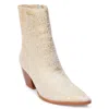 Matisse Caty Gold Splatter Cowhair Mid-calf Pointed-toe High Heel Boots In Multi