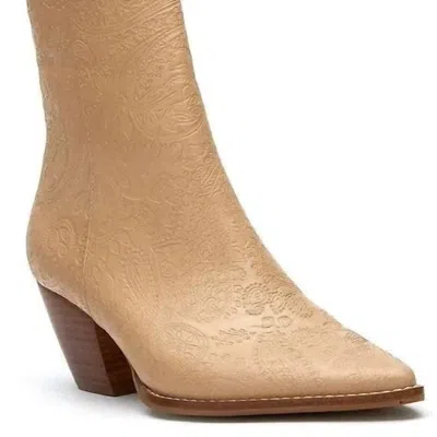 Matisse Women's Caty Paisley Heeled Boots In Beige In Neutral