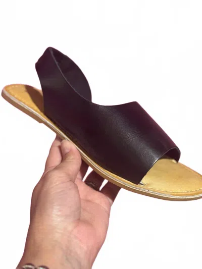 Matisse Women's Cayman Sandal In Black In Burgundy