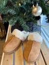 Matisse Women's Chill Soft Suede Slippers In Chestnut In Pink