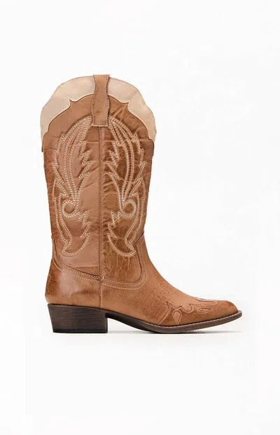 Matisse Women's Cisco Western Boots In Tan In Brown