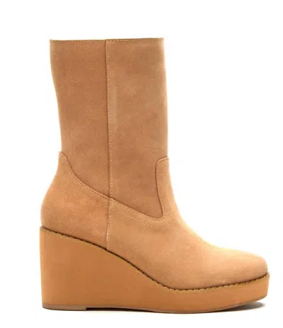 Matisse Women's Comet Wedge Boot In Natural