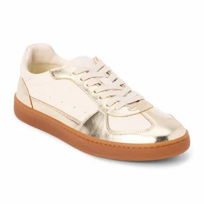Matisse Women's Dana Sneakers In Gold/off White In Gray