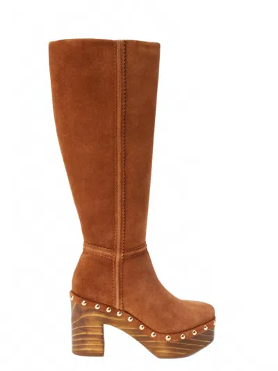 Matisse Women's Daniella Heeled Clog Boot In Brown