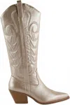 Matisse Women's Dixie Western Boot In Platino In Multi