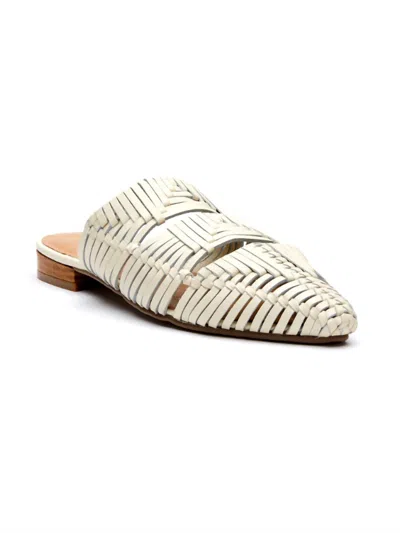 Matisse Women's East End Woven Pointed Toe Mule In Ivory In Multi