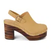 Matisse Women's Freedom Heeled Clog In Natural In White