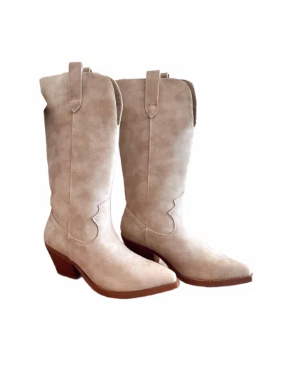 Matisse Women's Frontier Chic Boots In Cream In Brown
