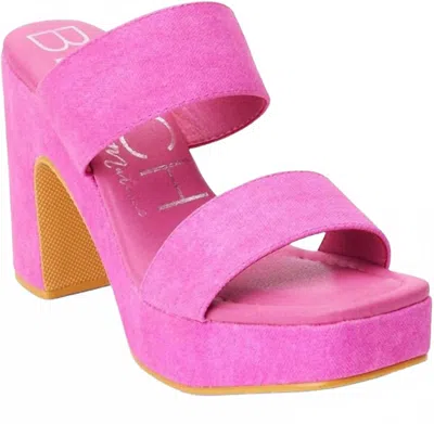 Matisse Women's Gem Platform Sandal In Magenta In Pink
