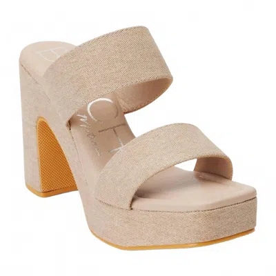 Matisse Women's Gem Platform Sandal In Neutral