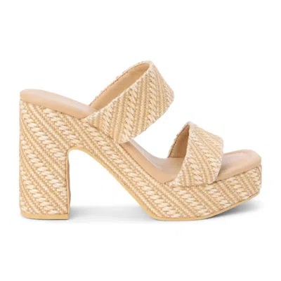 Matisse Women's Gem Platfrom Heels In Tan In Animal Print