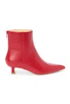 Matisse Genesis Kitten Heel Bootie In Red