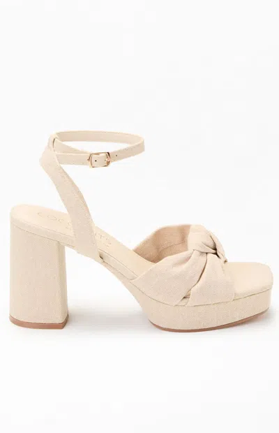 Matisse Women's Genoa Platform Heels In Natural In Neutral