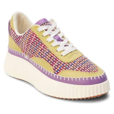 Matisse Women's Go To Platform Lace Up Sneakers In Pink/yellow In Multi